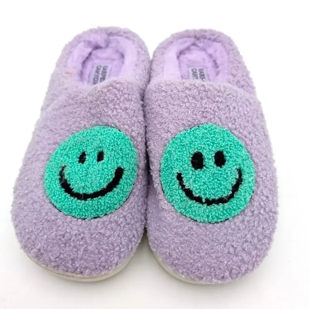 Harper Canyon Smile Slipper Kids' Girls Purple/White Size US3/4M